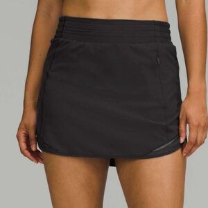 lululemon athletica Black Athletic Skort